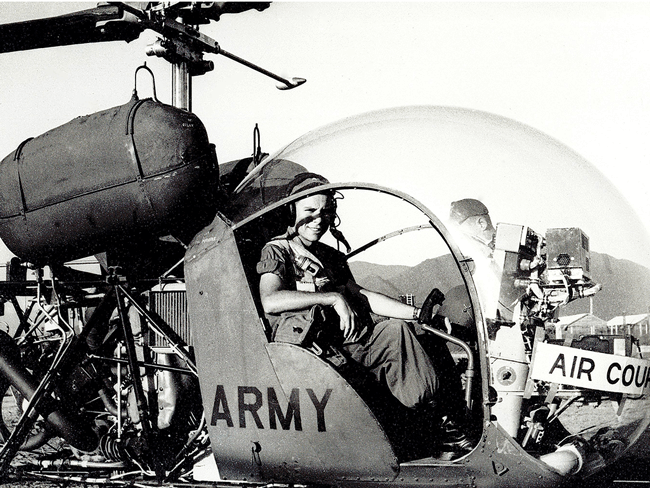 1969 – Dan Judge (Vietnam Feb. 1, 1966, in a Bell H13 Helicopter)